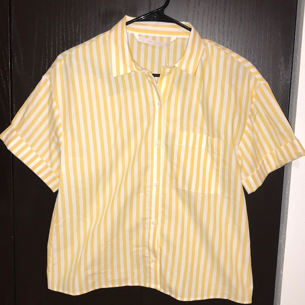 Zara, short sleeve button down
